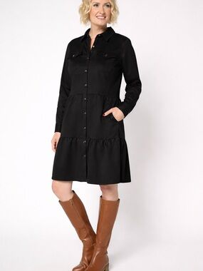 Belle Boho by Kim Gravel PerSuede Me Wanderlust Tiered Dress Size XL